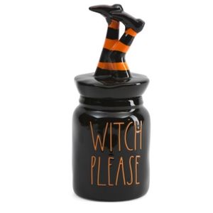 Rae Dunn Witch Please Canister